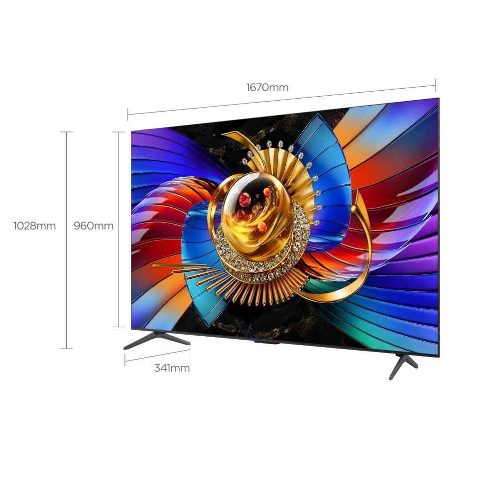 TCL 75Q7DPRO 4K SQD-MINI LED 75'' 144HZ GOOGLE TV