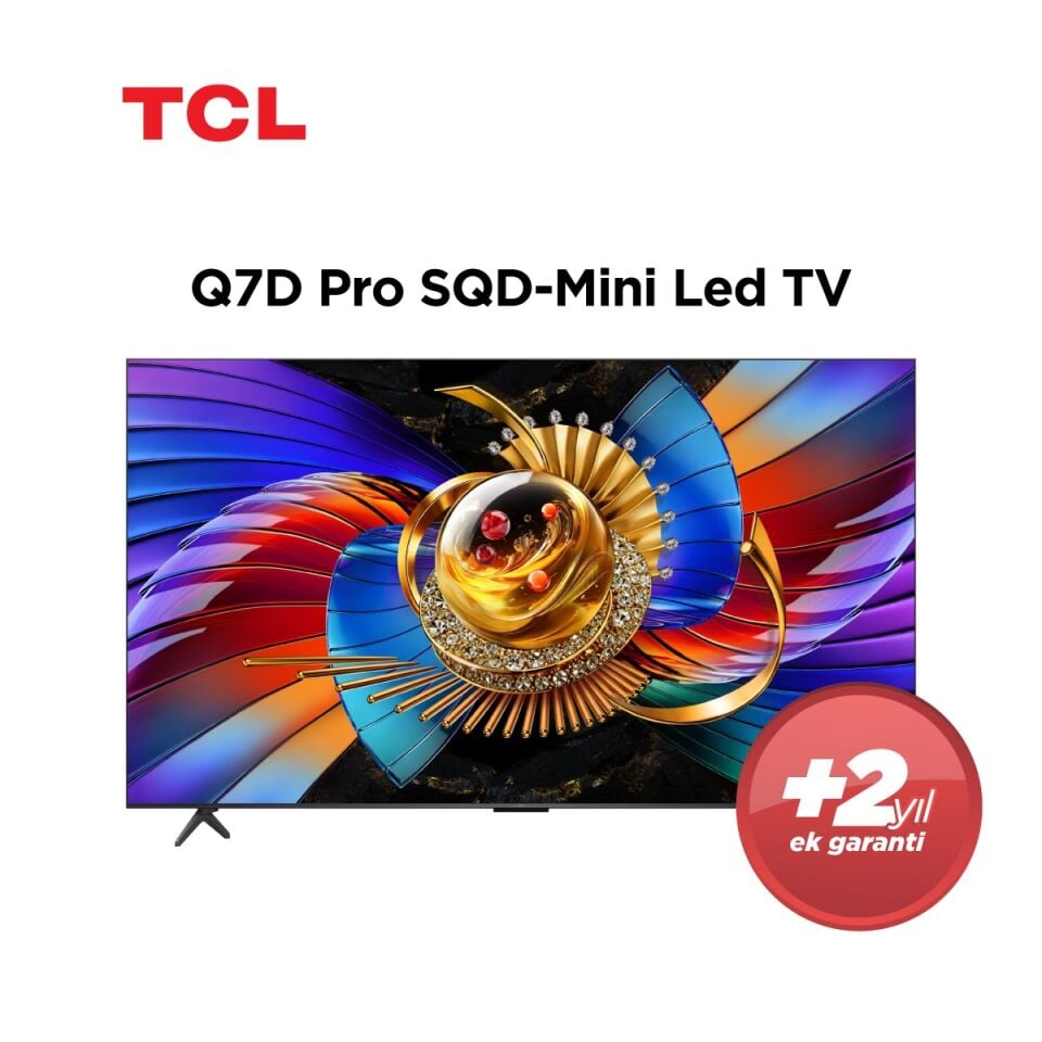 TCL 75Q7DPRO 4K SQD-MINI LED 75'' 144HZ GOOGLE TV