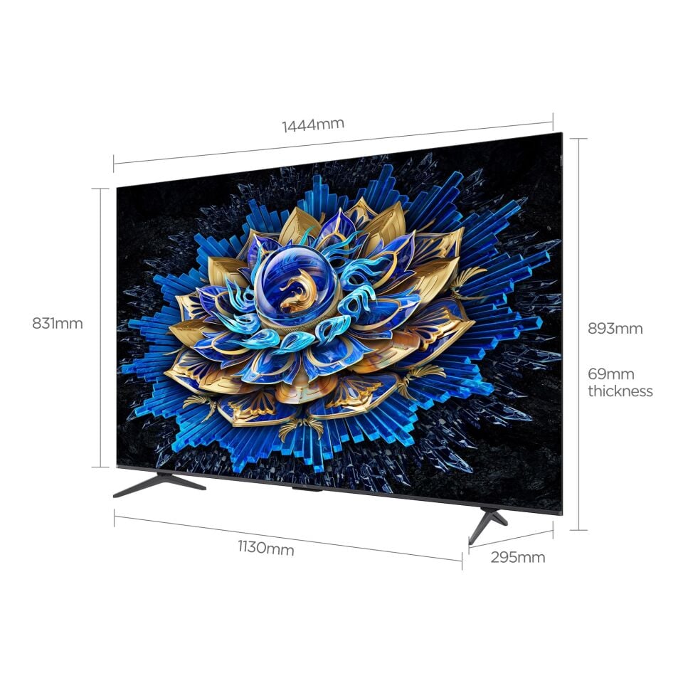 TCL 65T8DGTV 4K QD-MINILED DIMMING 65'' GOOGLE TV