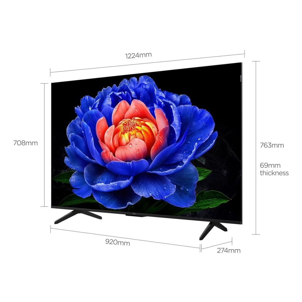 55T6D 55'' 139 Ekran Uydu Alıcılı 4K Ultra HD Google Smart QLED TV
